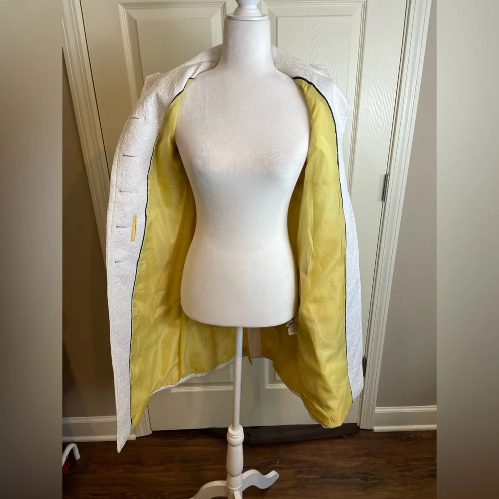 Desigual Embroidered trench coat with Colorful Graphic Design small - Picture 16 of 16